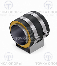 Скользящая опора СПОн 630/800.100 подкладная надземная для труб в ППУ