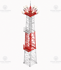 Прожекторные мачты ПМС-24,0