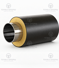 Труба ППУ 125х57х3 мм ПЭ 2 ГОСТ 30732-2006