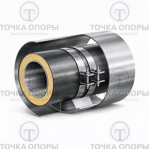 Скользящая опора для прокладки в футляре трубы ППУ Ду32/125/325